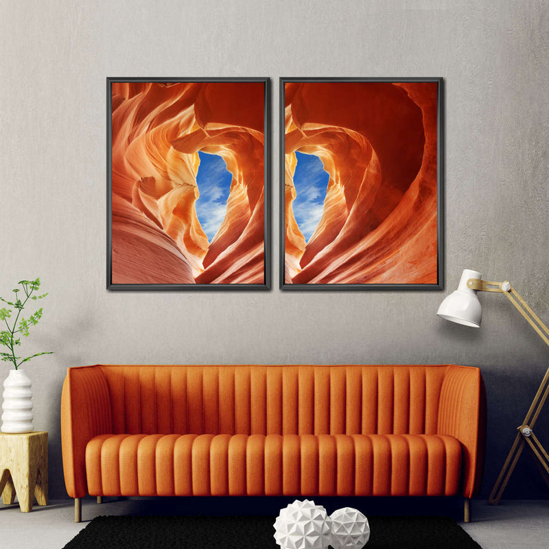 Peaceful Antelope Canyon Wall Art