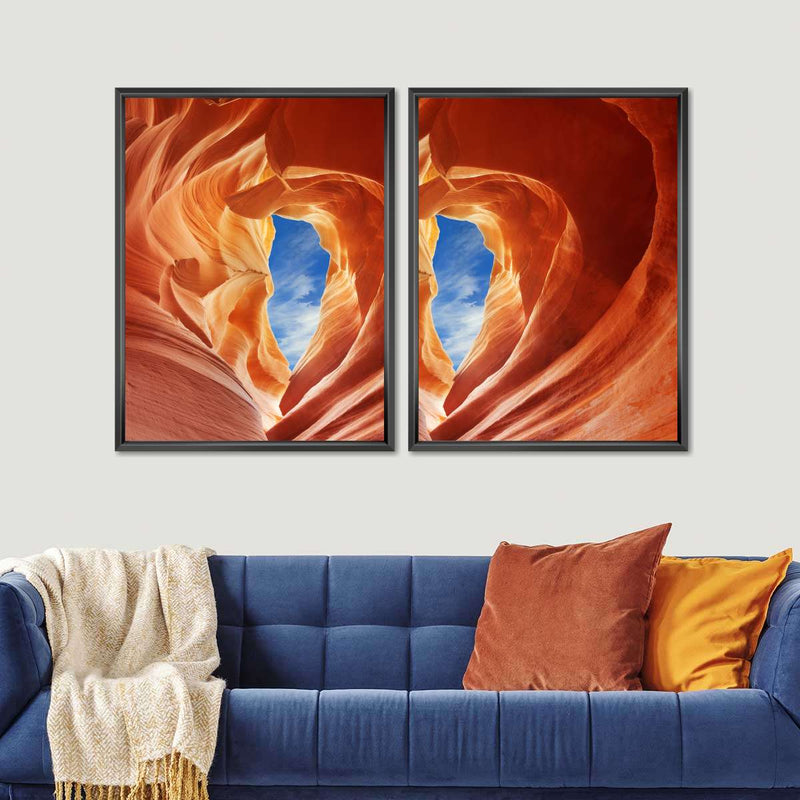 Peaceful Antelope Canyon Wall Art
