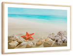 Seashells At The Beach Wall Art