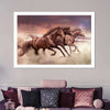 Three Running Horses Wall Art