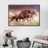 Three Running Horses Wall Art