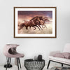 Three Running Horses Wall Art