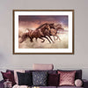 Three Running Horses Wall Art