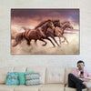 Three Running Horses Wall Art