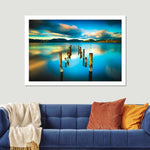 Massaciuccoli Lake Sunset Wall Art