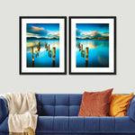 Massaciuccoli Lake Sunset Wall Art