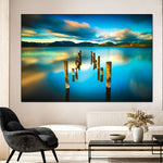 Massaciuccoli Lake Sunset Wall Art