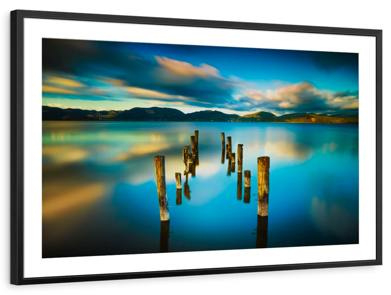 Massaciuccoli Lake Sunset Wall Art