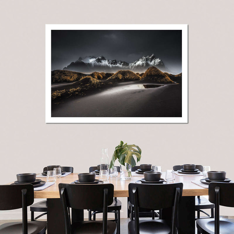 Stokksnes Mountainscape Wall Art