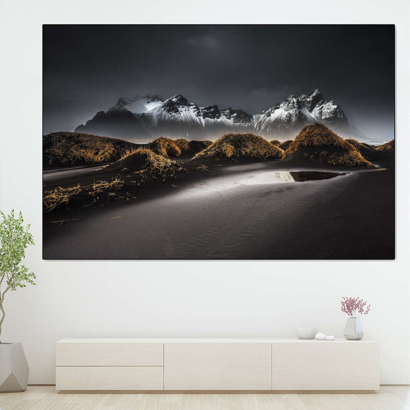 Stokksnes Mountainscape Wall Art