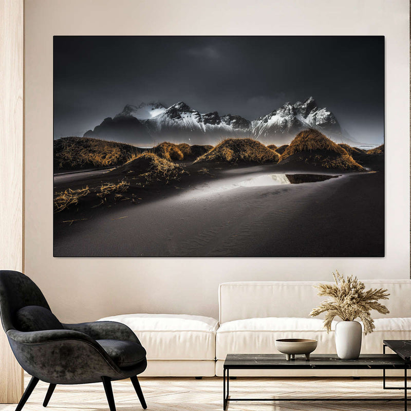 Stokksnes Mountainscape Wall Art