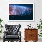 Lightning Strikes Wall Art