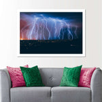 Lightning Strikes Wall Art