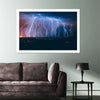 Lightning Strikes Wall Art