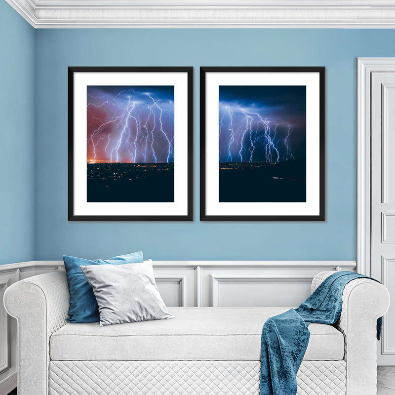 Lightning Strikes Wall Art