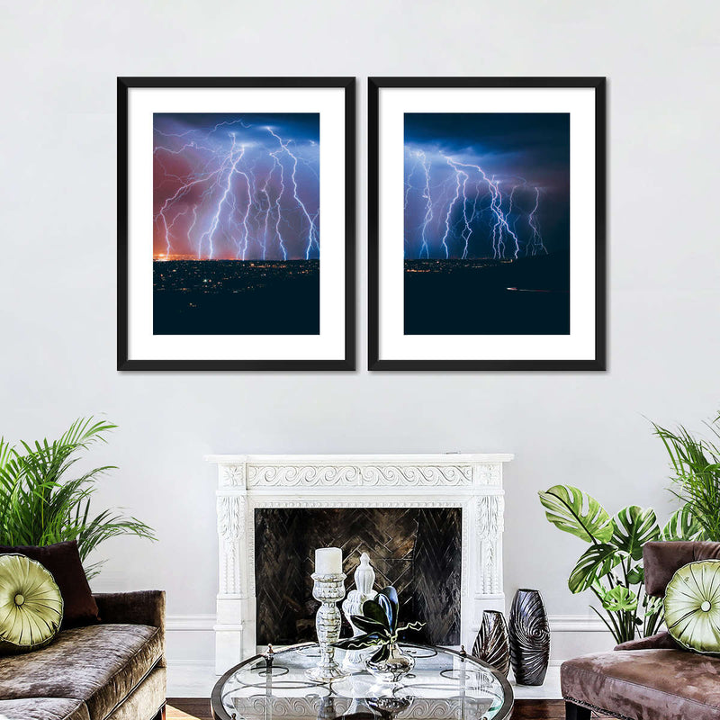 Lightning Strikes Wall Art