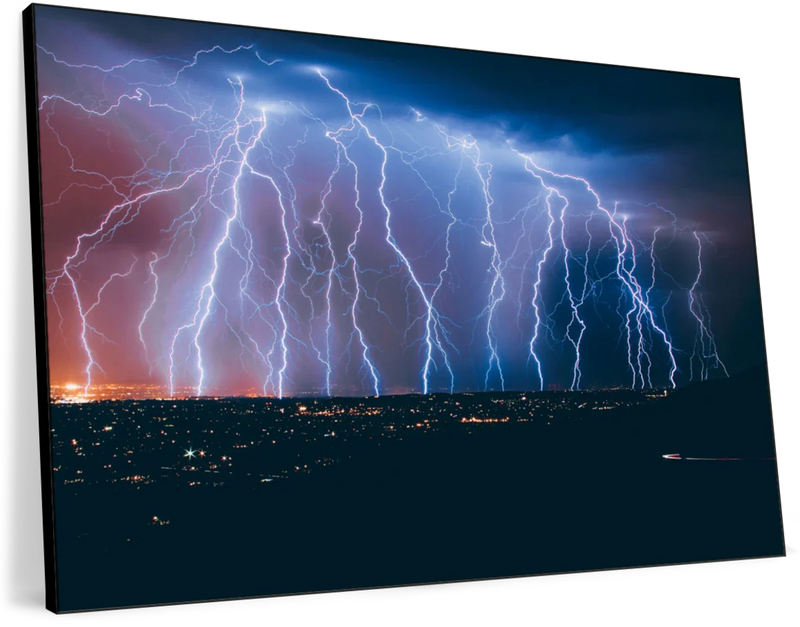 Lightning Strikes Wall Art