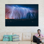 Lightning Strikes Wall Art