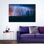 Lightning Strikes Wall Art
