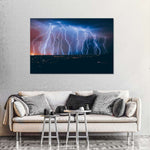 Lightning Strikes Wall Art