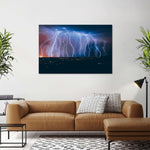 Lightning Strikes Wall Art