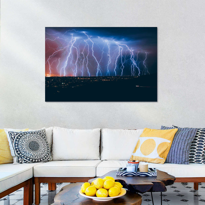 Lightning Strikes Wall Art