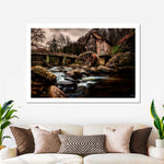 Grist Mill At Babcock Park Wall Art