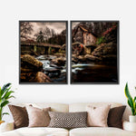 Grist Mill At Babcock Park Wall Art