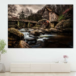 Grist Mill At Babcock Park Wall Art