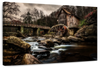 Grist Mill At Babcock Park Wall Art