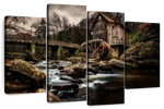 Grist Mill At Babcock Park Wall Art