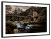 Grist Mill At Babcock Park Wall Art
