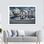 Winter Nightscape Wall Art