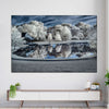 Winter Nightscape Wall Art
