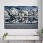 Winter Nightscape Wall Art