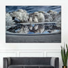 Winter Nightscape Wall Art