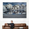 Winter Nightscape Wall Art