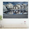 Winter Nightscape Wall Art