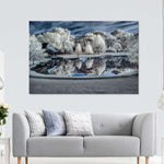 Winter Nightscape Wall Art