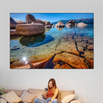 Lake Tahoe Stones Wall Art