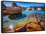 Lake Tahoe Stones Wall Art