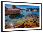 Lake Tahoe Stones Wall Art