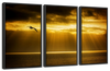 Golden Ocean Sky Wall Art