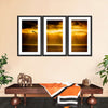 Golden Ocean Sky Wall Art