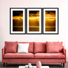 Golden Ocean Sky Wall Art