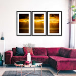 Golden Ocean Sky Wall Art