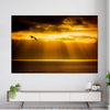 Golden Ocean Sky Wall Art