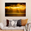 Golden Ocean Sky Wall Art