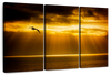 Golden Ocean Sky Wall Art