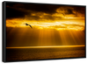 Golden Ocean Sky Wall Art